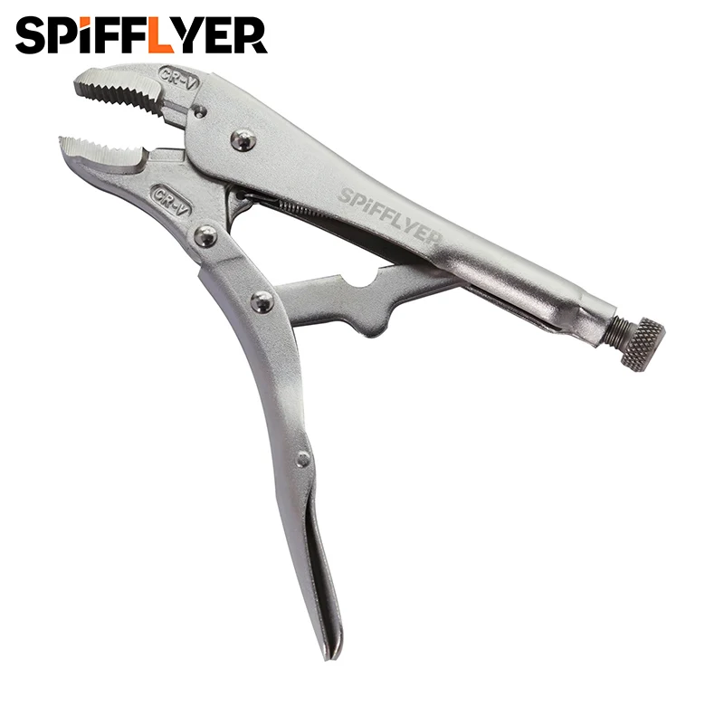 10 CRV Adjustable Round Nose Locking Pliers Jaw Mini Wire for us Vise