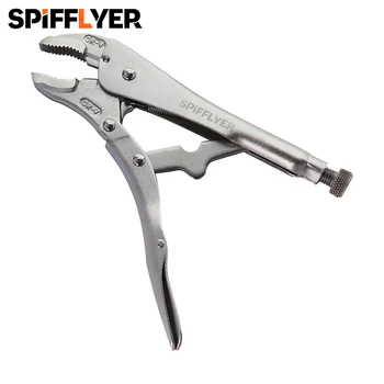 

10 CRV Adjustable Round Nose Locking Pliers Jaw Mini Wire for us Vise Grip Locking Pliers Welding Clamp Tool Cutting Pliers