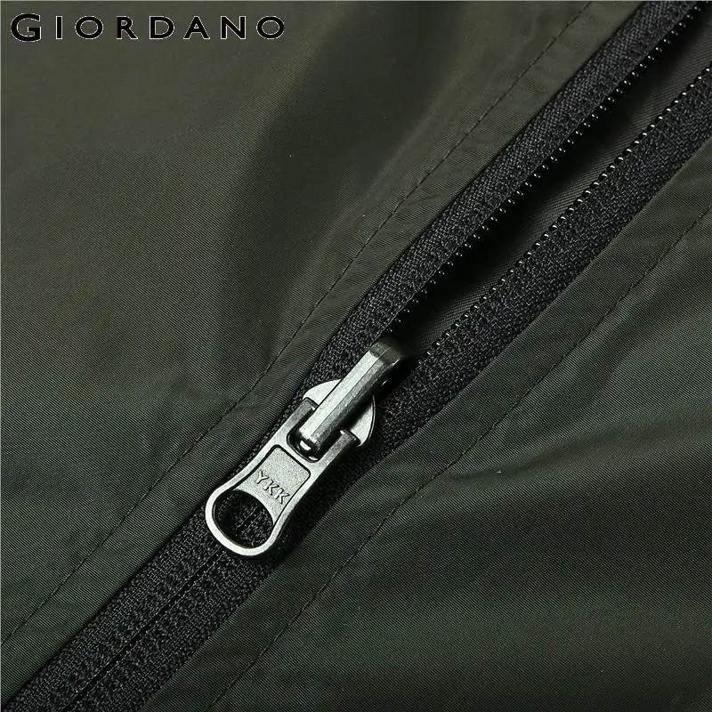 Giordano мужская двусторонняя куртка бомбер камуфляжная на молнии спереди Chaquetas Hombre