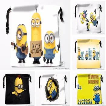 

Custom Despicable Me Minions Drawstring Bags Travel Storage Mini Pouch Swim Hiking Toy Bag Size 18x22cm#0412-11-113