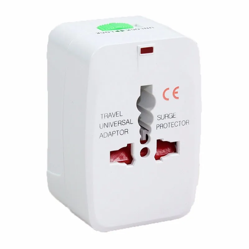 Oleeda Universal World Travel Adapter Charger Plug power Socket International All-in-one AC wall Power Converter to US/UK | Электроника
