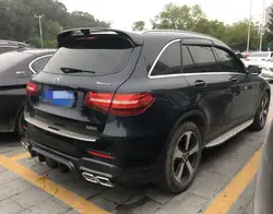 Для Mercedes Benz GLC внедорожник Спойлер углеродного волокна Материал Brabus стиль спойлер для Benz W253 glc 200 glc260 glc300 внедорожник спойлер