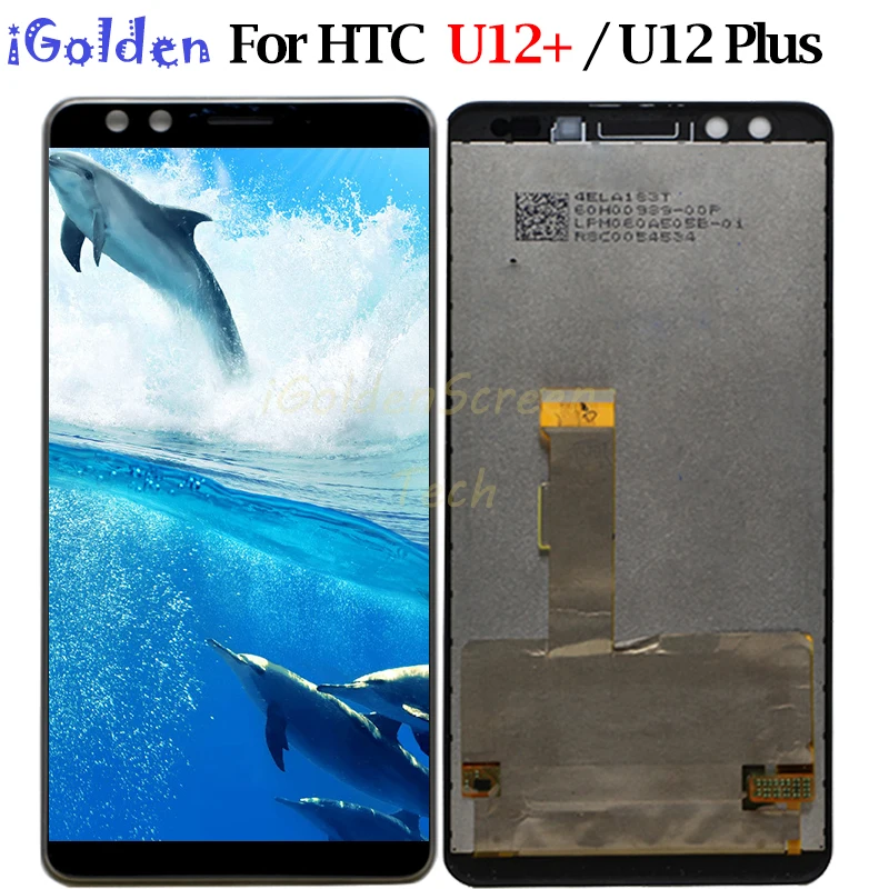 

6.0" LCD Screen For HTC U12 Plus U12+ LCD Display Touch Screen Digitizer Assembly Replacement Parts For HTC U12 Plus LCD Screen