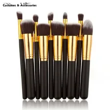 Professional 10Pcs Makeup Brush Sets Tools Cosmetic Brush Foundation Eyeshadow Eyeliner Lip Powder Brush Pinceau Maquillage
