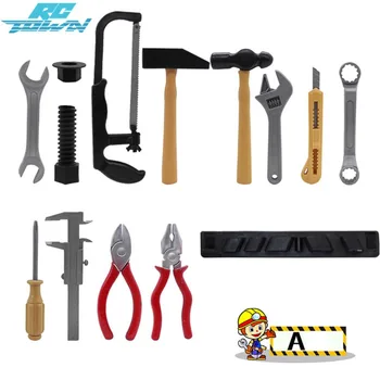 

RCtown Plastic Building Tools Set Children Role-playing Construction Worker Suit for Boys and girls Random Delivery zk25