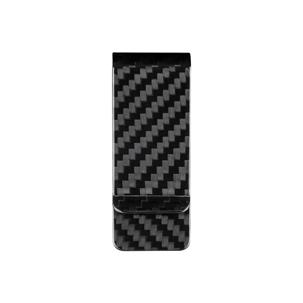 Monocarbon Minimalist Genuine Carbon Fiber Money Clips Medium Wallets Aramid Fiber Clamp For Money