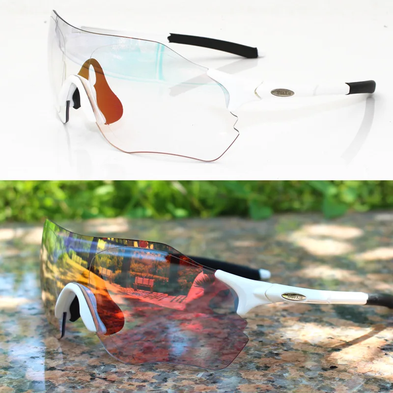 Cycling Sunglasses Mountain Bike Goggles Photochromic Cycling Eyewear Bicycle Sunglasses Cycling Glasses