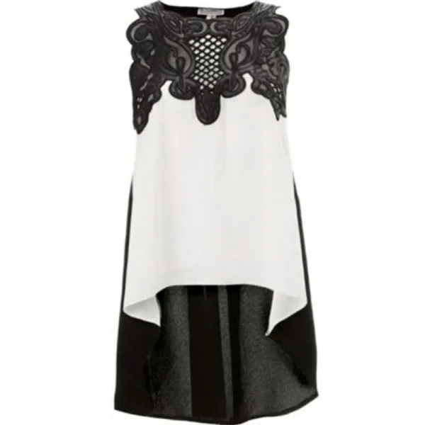 

New Fashion Women's Blouse Casual Sleeveless Chiffon Blouse Shirt Summer Top Women Shirts Clothes