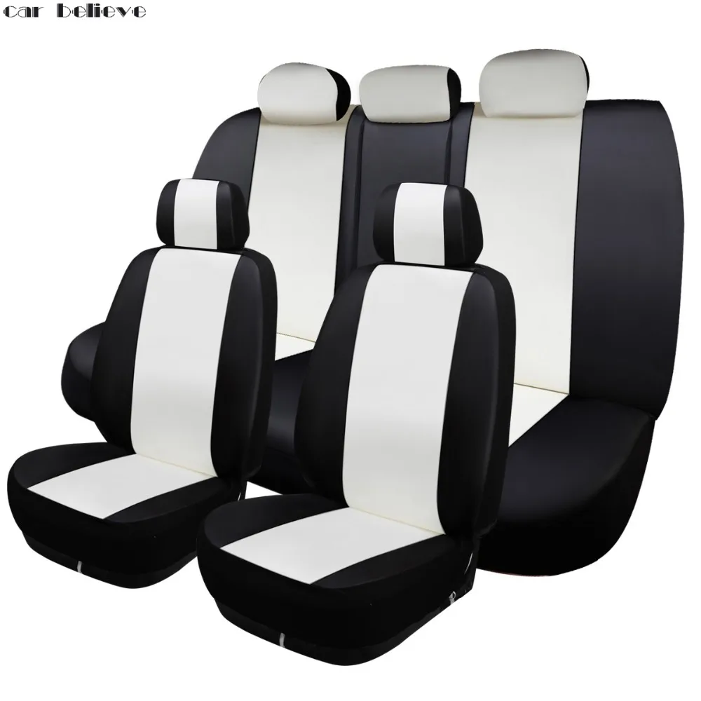 

Car Believe Universal car seat cover For renault captur hyundai tucson 2017 subaru outback renault koleos x-trail accessories