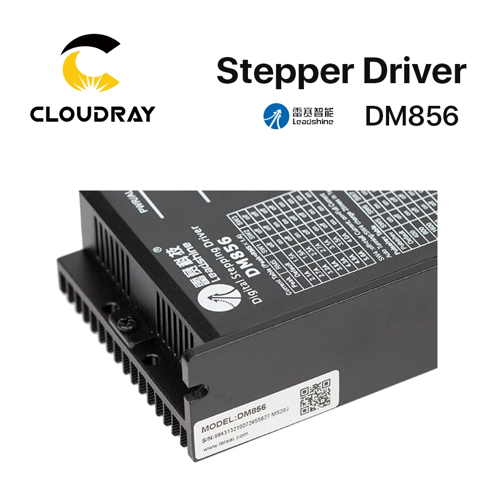 Cloudray Leadshine двухфазный шаговый драйвер DM856 20 80VAC 0 5 6a|Драйвер двигателя| |