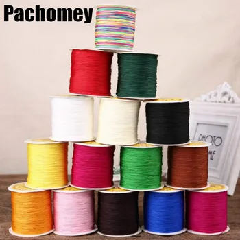 

320M Jewelry Cord Thread Chinese Knot Macrame Rope 0.4mm for DIY Fashion Bracelet Braided 19042202