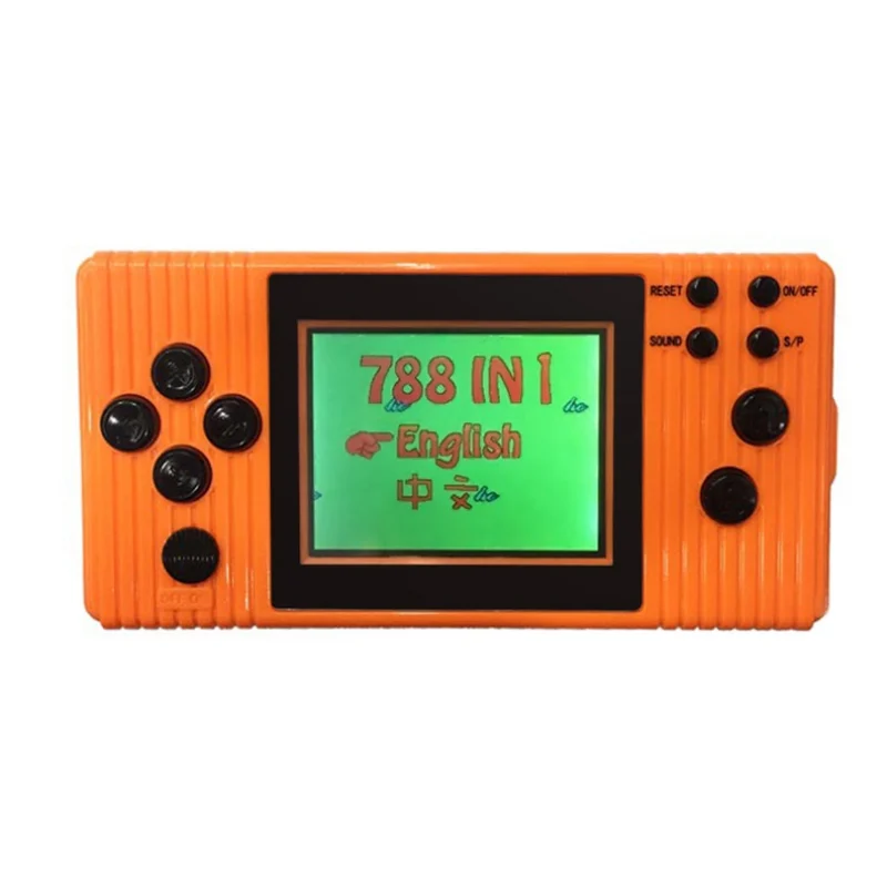 

Handheld game console 3.0" Color Screen Children Video game console Built-in 788 game Handheld Gamepad Tetris puzzle game