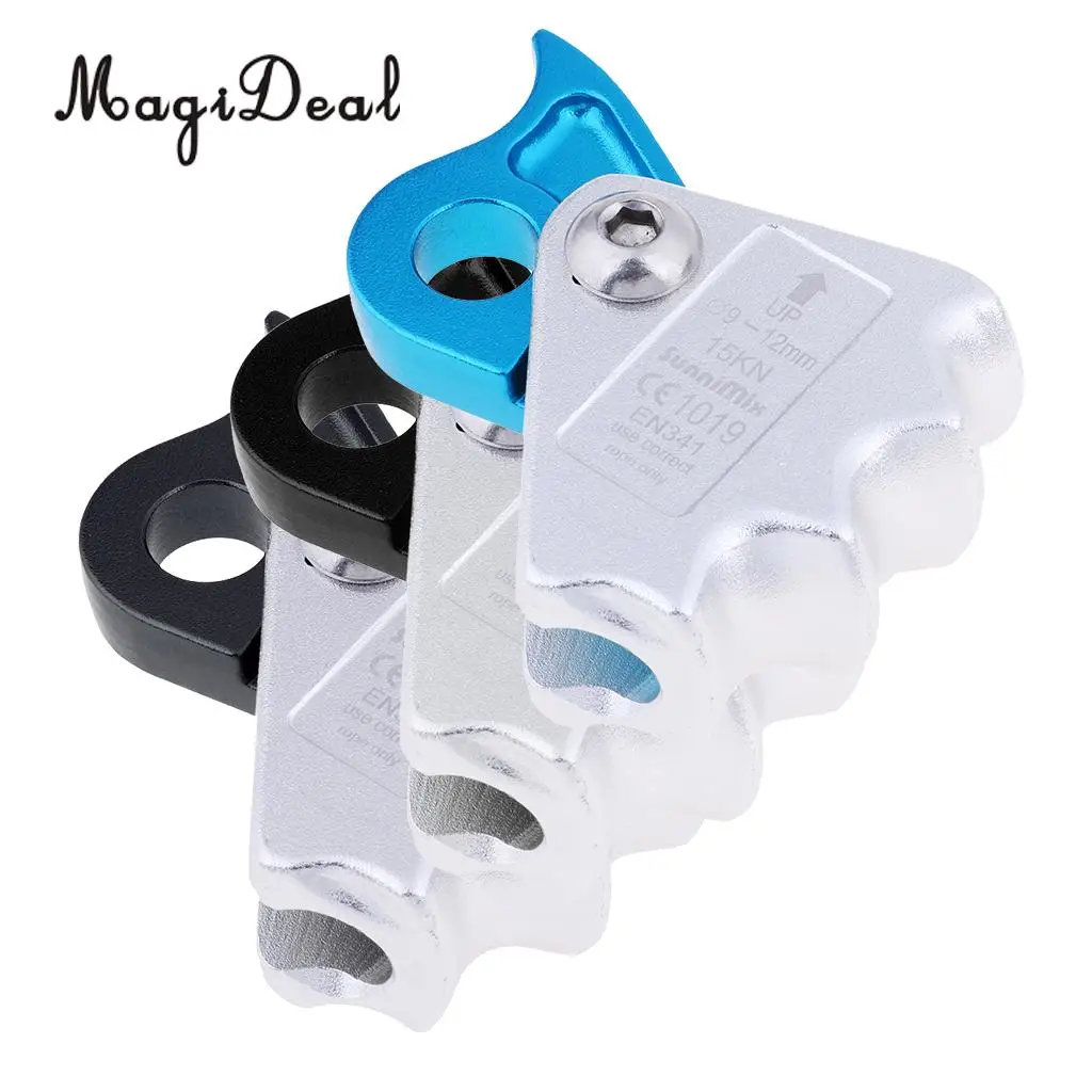 Rock Climbing Grab Fall Arrest Rope Grab Clamp Ascender For 9mm-12mm Rope