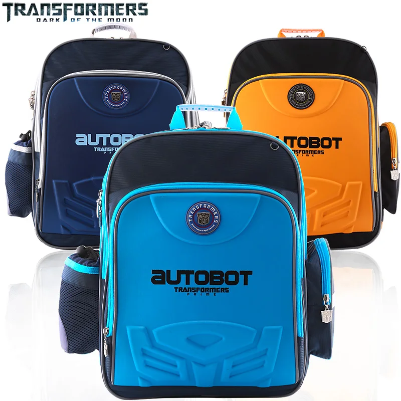 TRANSFORMERS School Bags Boys cartoon backpack Ergonomic back panel Stylish appearance and colors is very popular with kids TRANSFORMERS School Bags Boys cartoon backpack Ergonomic back panel Stylish appearance and colors is very popular with kids