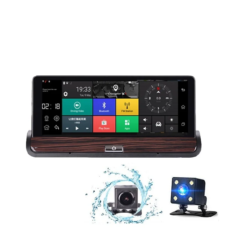 3g Android 5 0 автомобильный gps навигатор 7 дюймов Bluetooth навигаторы с DVR FHD 1080 автомобиль