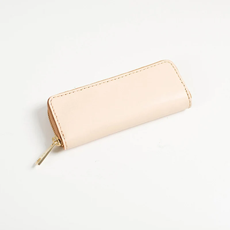 

Handmade Real Leather Fountain Pen Bag Pencil Case School Stationery Portable Leather Pen Case