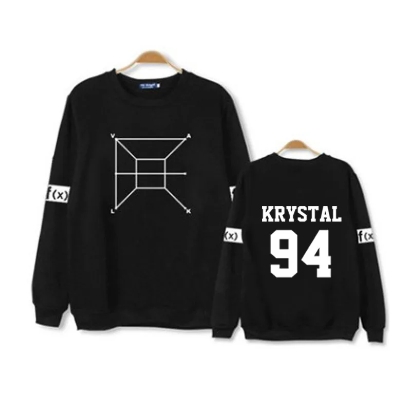 K popF (x) Zheng Xiujing Song Qian clothes тот же стиль fx album Concert peripal Coat|Толстовки и свитшоты| |