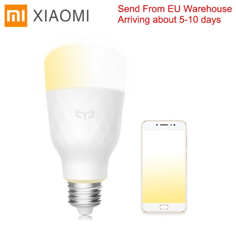 

Xiaomi Yeelight Smart LED Bulb Lamp Adjustable Color Temperature For Livingroom Bedroom APP Remote Control Xiaomi Smart Home Set