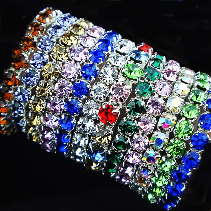 

Freeshipping 2014 Fashion Jewelry 24pcs Mix Color Czech Rhinestones Stretchy Silver P Women Rings Wholesale Jewelry Lots A290