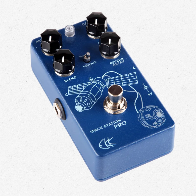 CKK Space Station Pro педаль с эффектом задержки и реверберации гитары|guitar effect pedal|effect
