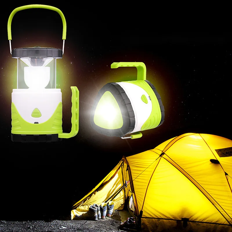 

Outdoor LED Camping Lantern Bright Flashlight Collapsible Camping Lamp Equipment Power Outage ASD88
