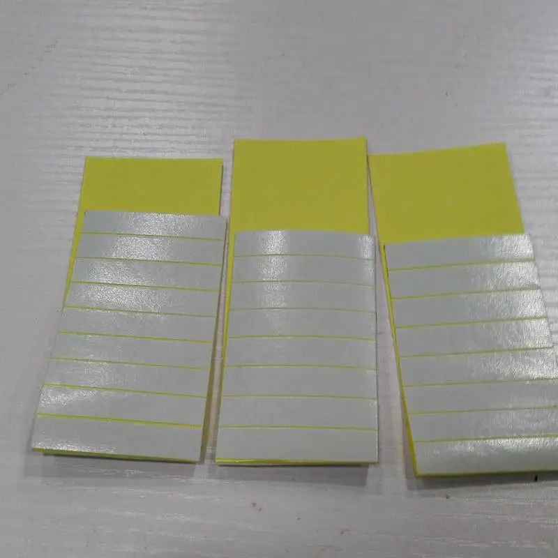 60pcs 4cm X0.8cm 스킨 웨프트 헤어 익스텐션을 위한 강력한 더블 테이프 스티커 레미 헤어용 더블 테이프 헤어 익스텐션