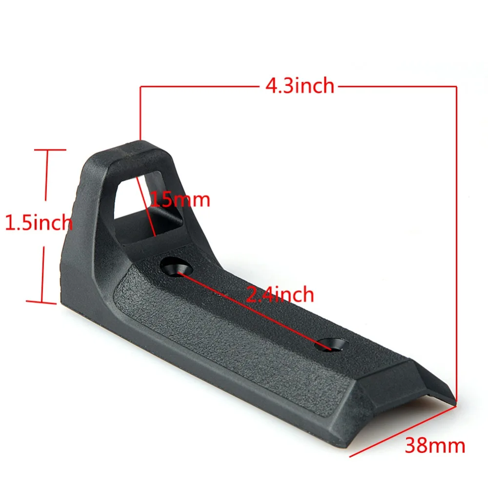

Outdoor Hunting Tools Black Handguard Hand Stop Cover Rubber Mount for Attachment AR15 Hunting Accessories