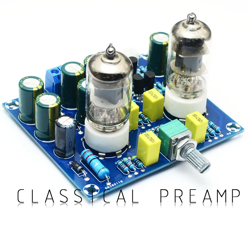 Fever Grade 6J1 Tube Preamplifier Amplifier Amp Preamp Effect Diy Kit Finished | Инструменты