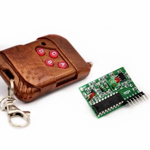 

IC 2262/2272 315MHZ 4 Channel Wireless Remote Control Kits 4 key For Arduino