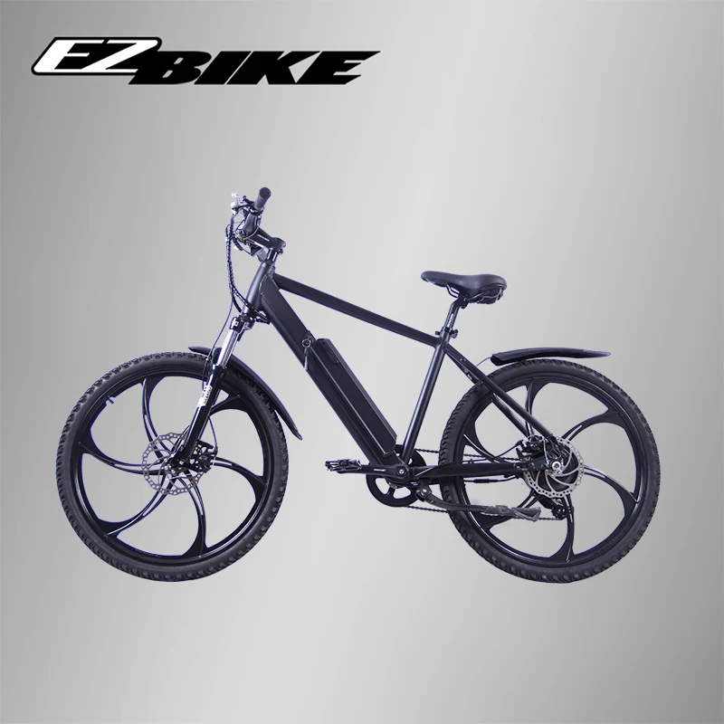 

EZBIKE electric mountain ebike 36V battery modified lithium battery electric bicycle disc brake moped disc brake 27 speed bike