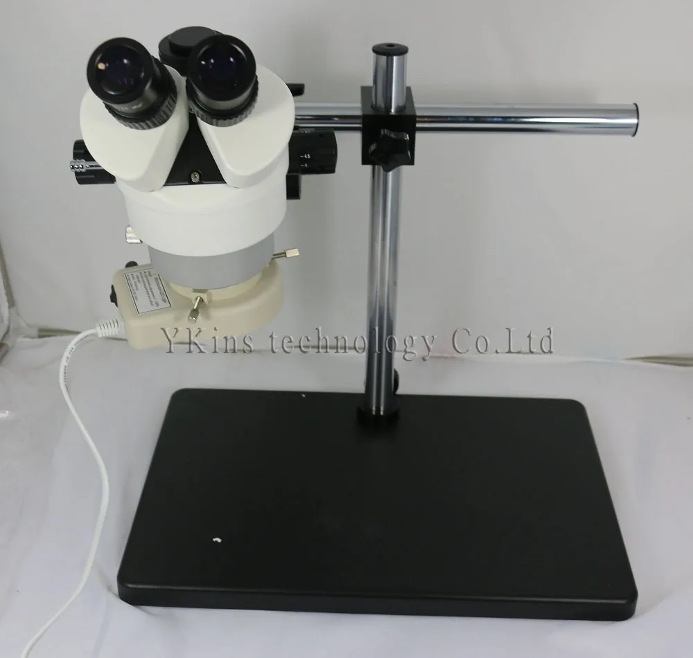 PCB Industry Lab Microscope 7X 90X Trinocular Stereo Zoom Microscope