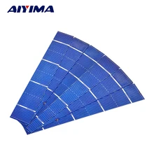 AIYIMA 50pcs Solars Panel 156x26mm Solar Panel polycrystalline Silicon Solar Cell DIY China Panneau Solaire 0.7W 0.5V