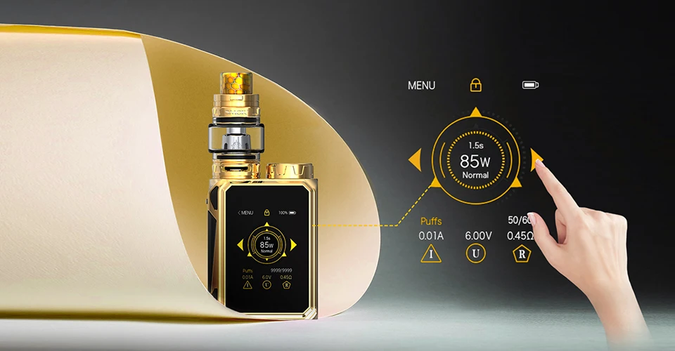 SMOK G-PRIV Baby роскошное издание 85 Вт G PRIV Baby Mod с 4,5 мл TFV12 Baby Prince танк электронная сигарета комплект VS G Priv2 X Priv