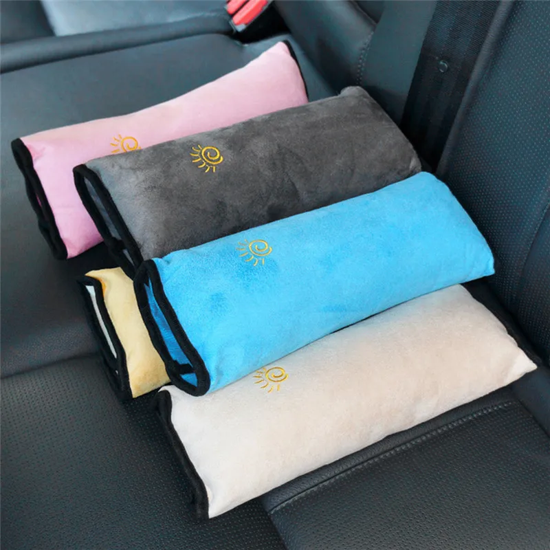 

Baby car seat Soft Headrest Seat Belt Shoulder Pad Cover Kids Children Shoulder Padding Vehicle Seatbelt Cover pillows Car Psrts