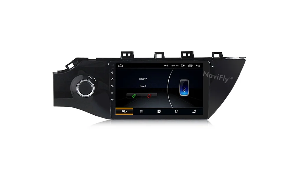 Flash Deal NaviFly New! 9" 1024*600 Android 8.1 Car GPS Navigation for KIA RIO K2 2017 KIA K2 Car radio audio multimedia player BT WIFI 12