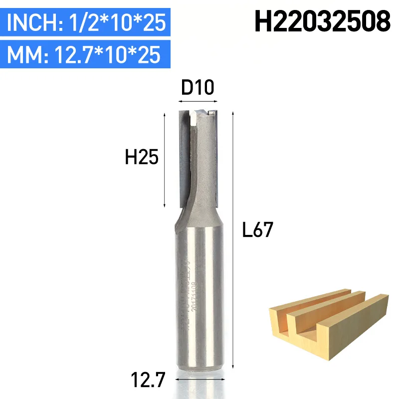 HUHAO 1 шт. 1/" хвостовик алмазное CVD покрытие очистка нижней концевой фрезы деревообрабатывающий резак слоттер гравировальный инструмент PCD фрезы - Длина режущей кромки: H22032508