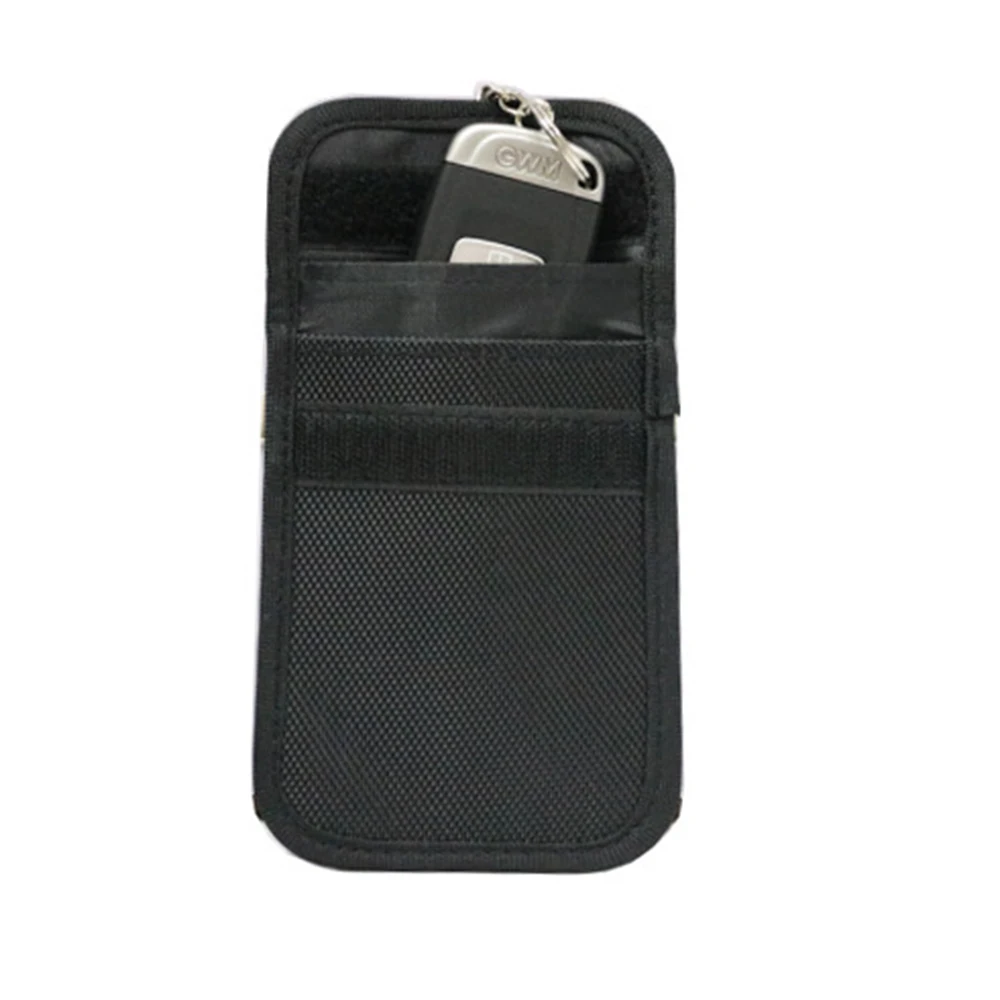 Key Fob Signal Blocking Bag Holder Auto RFID Anti Hacking Security Bag