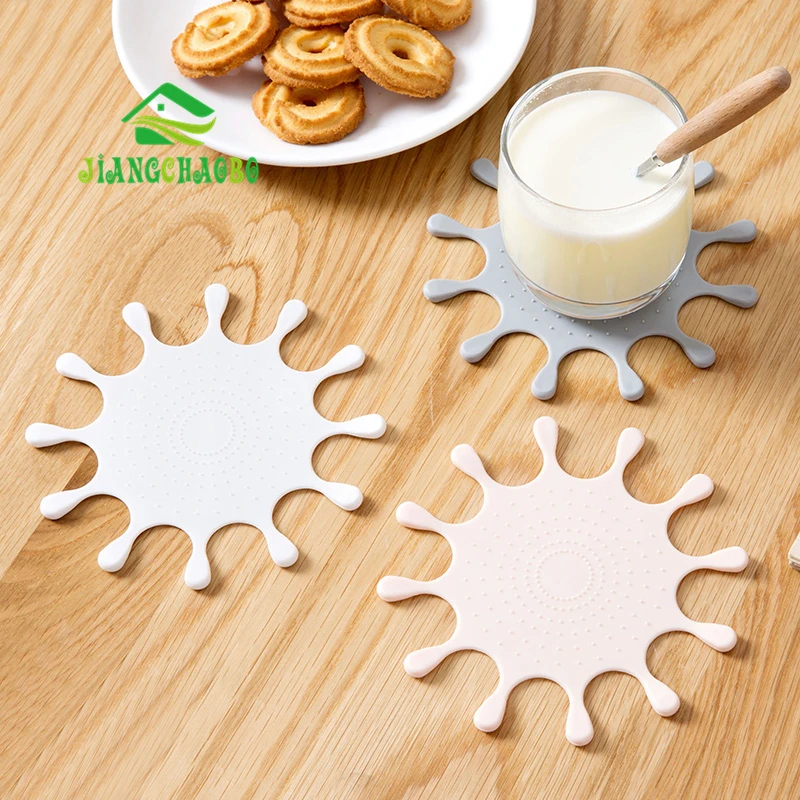 

JiangChaoBo Non-slip Insulation Pad Table Mat Anti-scalding Pot Creative Water Coaster Home Tea Coaster Bowl Mat Coaster