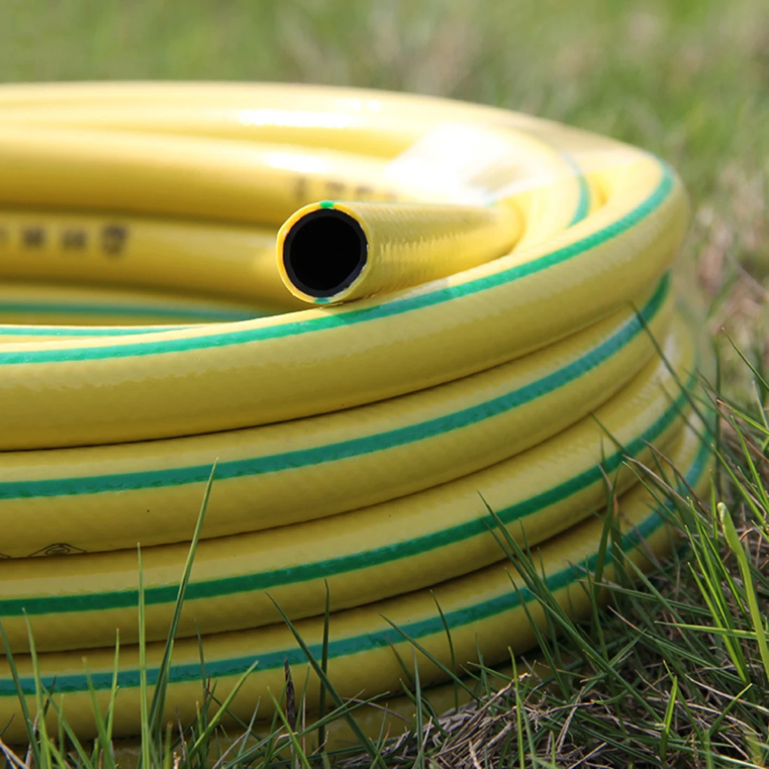 

PVC Plastic Hose Water Tube for Garden Watering and Car Wash - Yellow