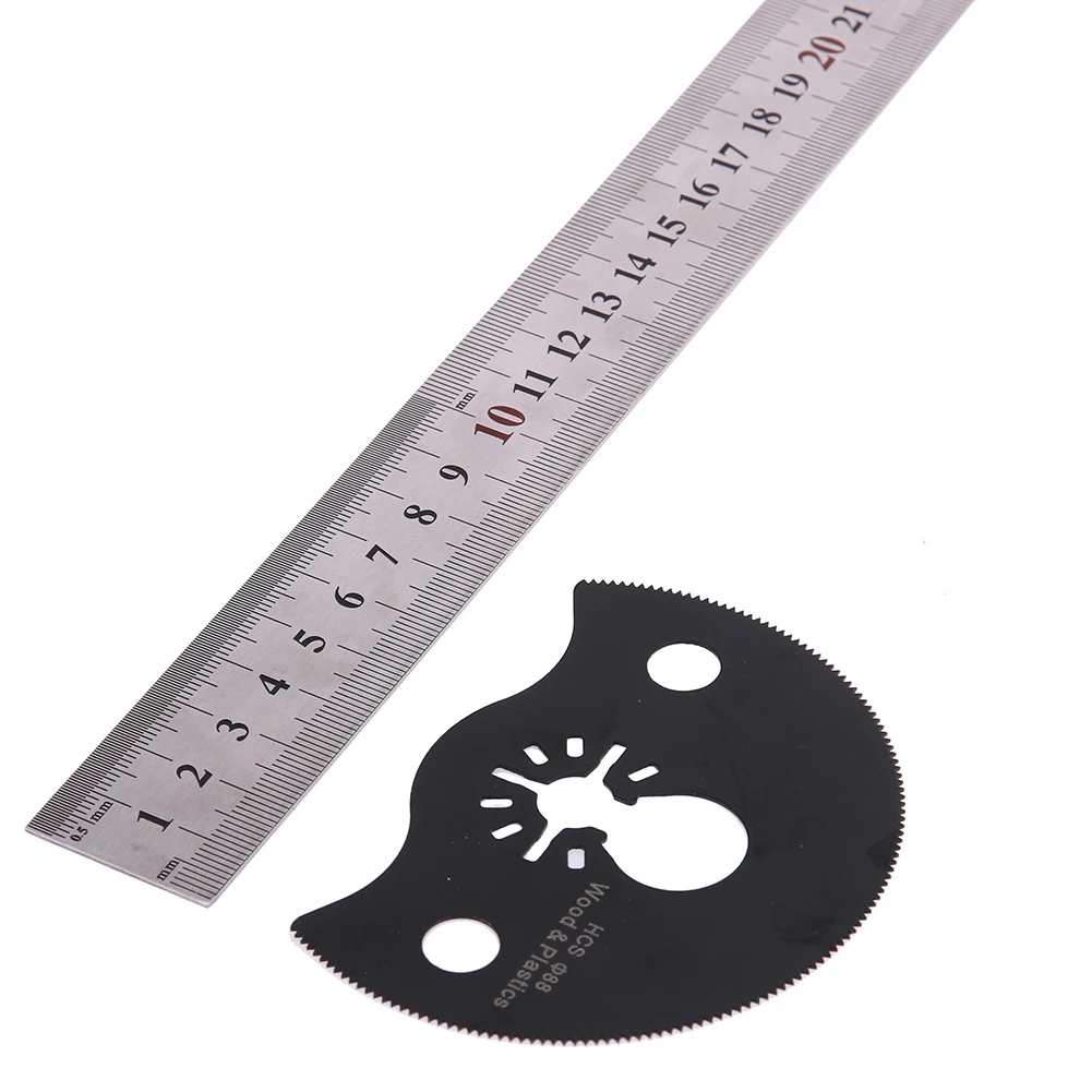 1pc 88mm Semi Circular HCS Segment Saw Blade For Multimaster Woodworking Cutting Oscillating Multi