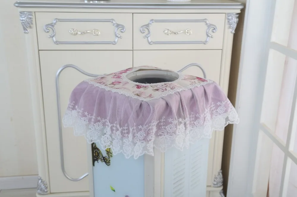 Classical Drinking fountains Dust jacket cover Water dispenser covers Korean fashion lace fabric drinking fountains protection (3)