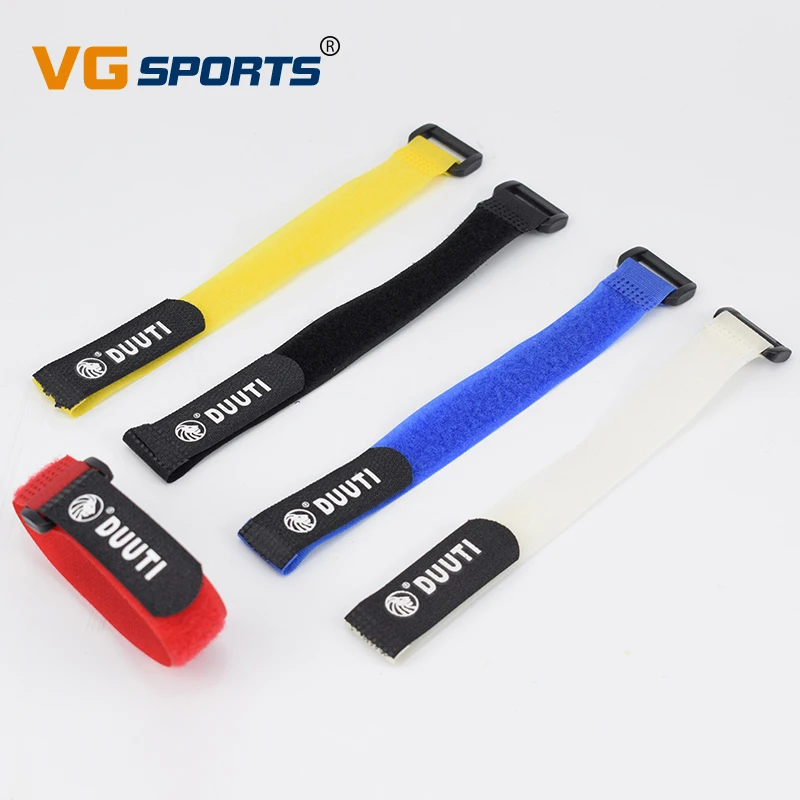 

2pcs 25cm Length Bicycle Handlebar Strap Pump Strap Universal Tie Nylon Sticky Tie Fixed Items Bicycle Bottle Belt Accessories