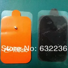 DHL много цветов 1000 шт./лот хорошее качество белый электрода колодки для иглоукалывания, Цифровая терапия машина Массажер