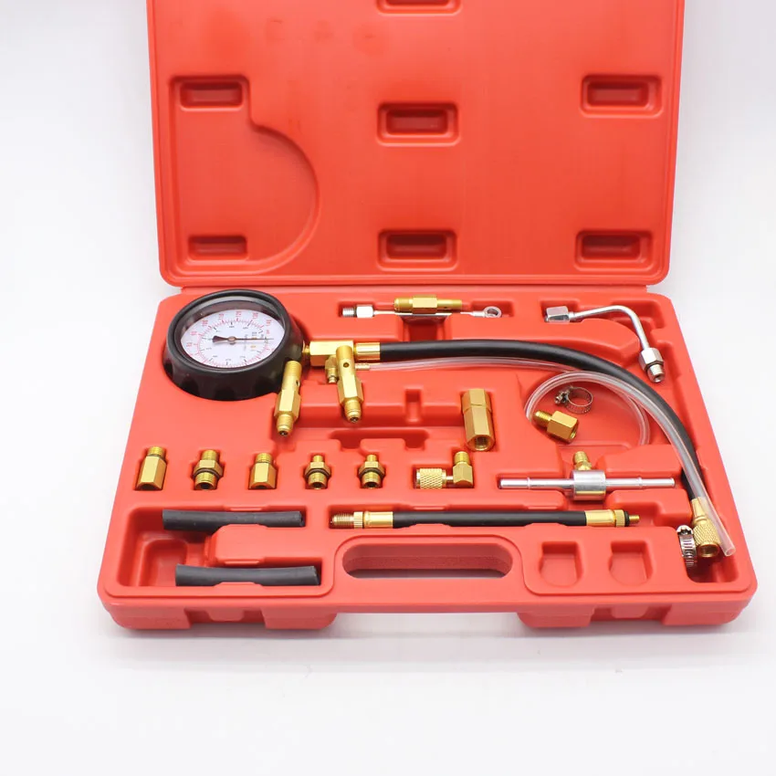 

Engine Oil Pressure Tester Test Gauge Diagnostic Test Tool Set Kit