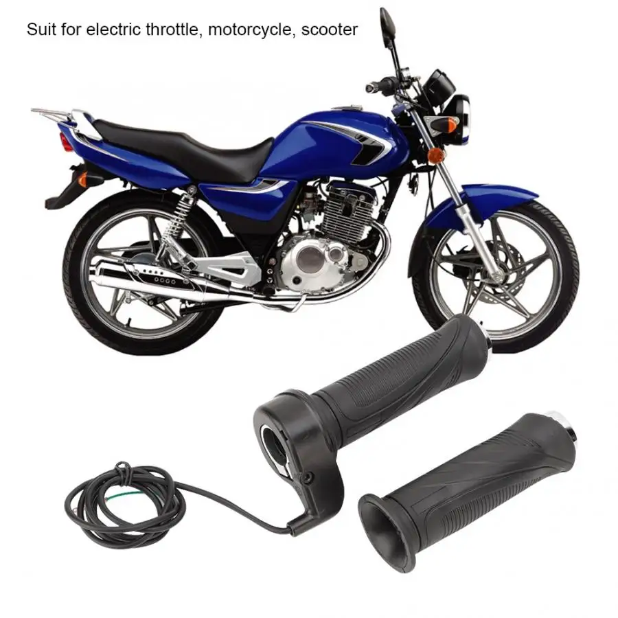 Ebike Ручка Дроссельной заслонки кабель для электрического скутера ATV контроль скорости Универсальный 12 В 24 в 36 в 48 в электрический скутер велосипедный захват