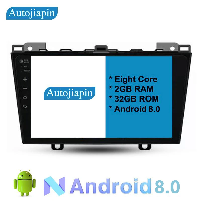 Flash Deal AUTOJIAPIN 9" Eight Core Android 8.0 2G RAM 1024*600 CAR Navigation For Mazda 6 2008-2015  With Stereo Radio Audio 0