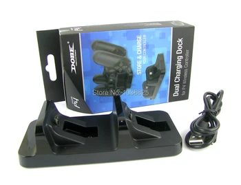 

USB Dual Charge Dock for PS4 Controller Charger for Playstation 4 Ps4 Charging Dock Gamepad Vertical Stand Holder