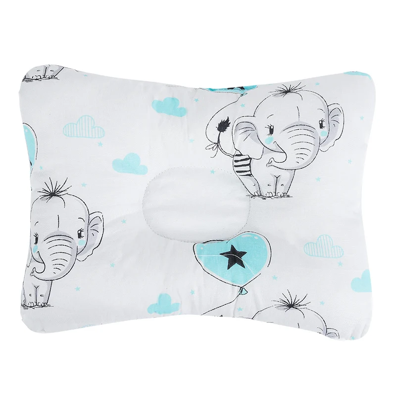 [Simfamily] Милая Детская вогнутая Подушка, постельные принадлежности, декор для новорожденных мальчиков и девочек, спальная подушка подушки для поддержки шеи, подарки для детей - Цвет: NO24