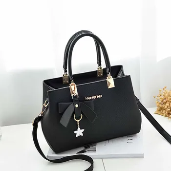

Amorvivi 2019 Handbags Simple Style Women Leather Satchels Luxury handbags women bags designer Shoulder Handbag Crossbody bags
