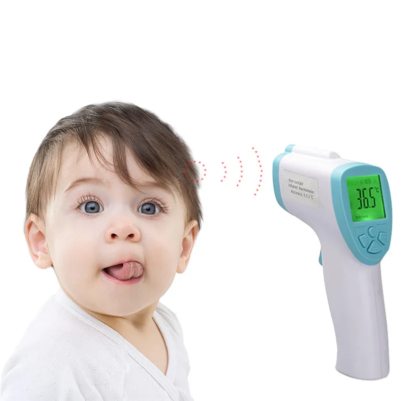 Digital Forehead Infrared Thermometer Clinical Instant Professional